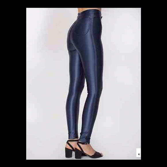 American Apparel Disco Pants Blue