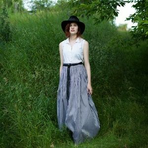 Maggy London Silk Skirt