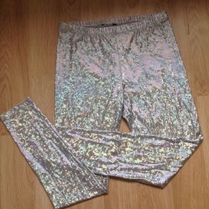 Holographic Shiny Leggings