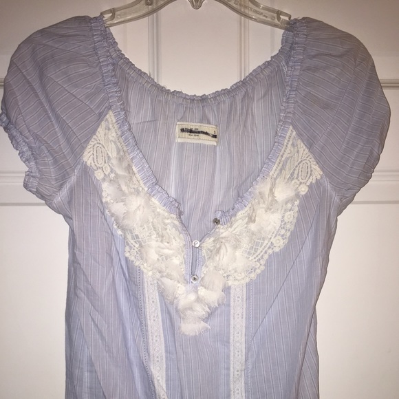 Abercrombie and Fitch Tie Front Shirt