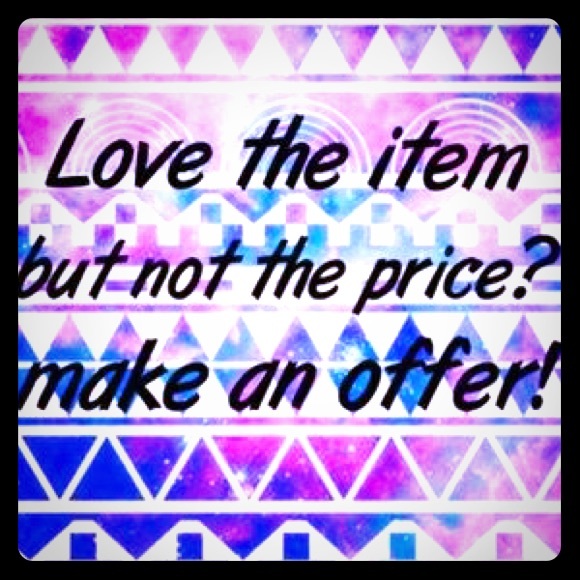 Taking offers on all handbags