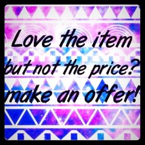 Taking offers on all handbags