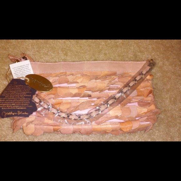 Jesslyn Blake all leather purse new with tags