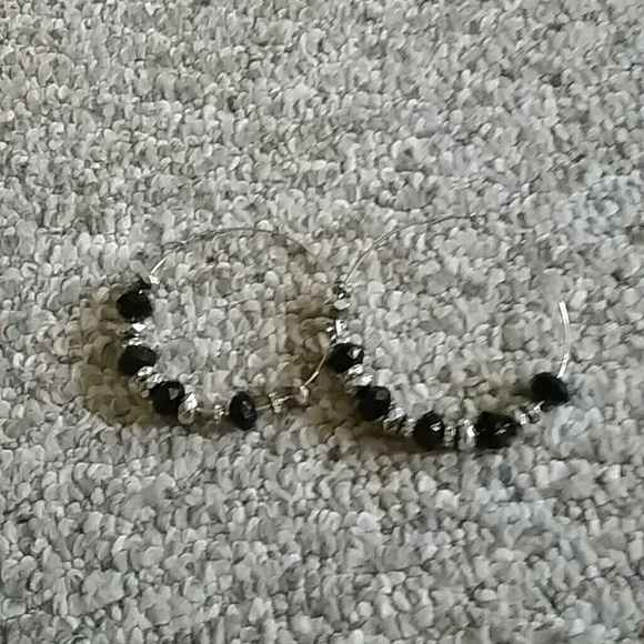 Silver Hoops