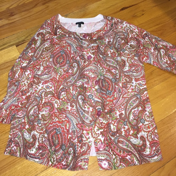 Paisley sweater