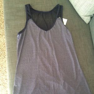 Lululemon purple mesh tank- medium