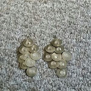 Silver earrings