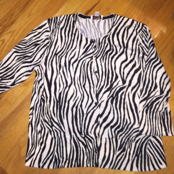 Zebra sweater