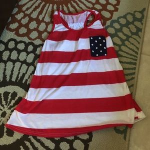 Patriotic tank