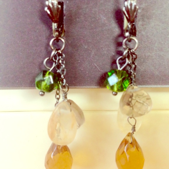 Long earrings