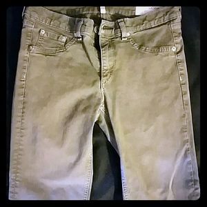 Army green legging jean! RAG AND BONE