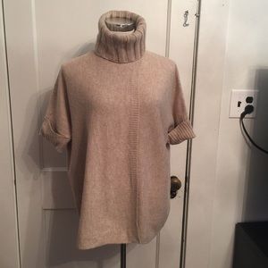 Cynthia Rowley turtleneck short sleeve sweater