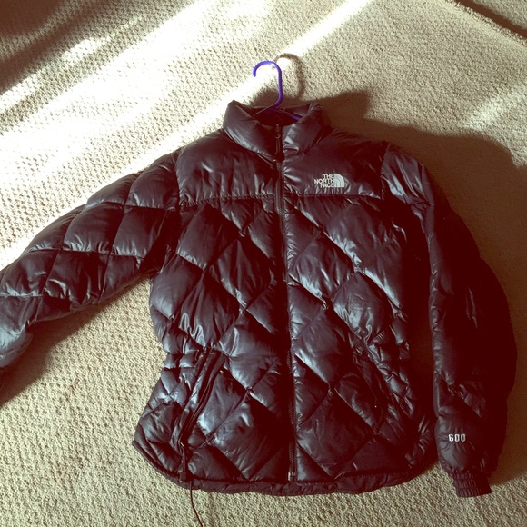 North face bubble coat
