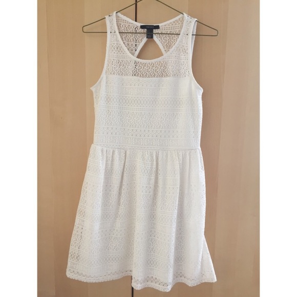 Feminine White Dress