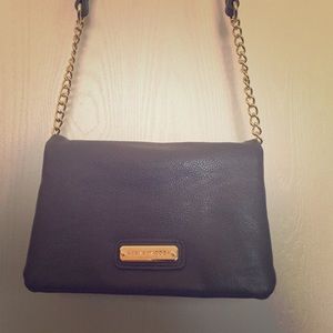 Gray Steve Madden cross body purse