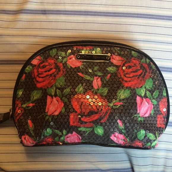 Betsey Johnson Makeup/Cosmetic bag