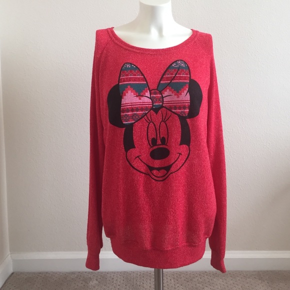 Minnie Mouse knit sweater
