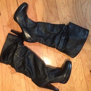 Jessica Simpson high heel slouchy boot