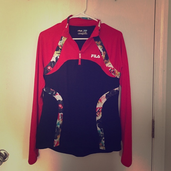 Fila running half zip