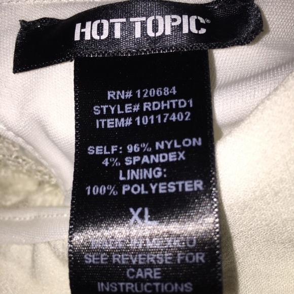 Cute white dress from hot topic - Picture 4 of 4