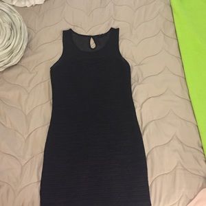 Black cocktail dress.