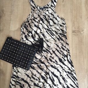 LAST CALL! 28 " Silk Warehouse Liger Minidress