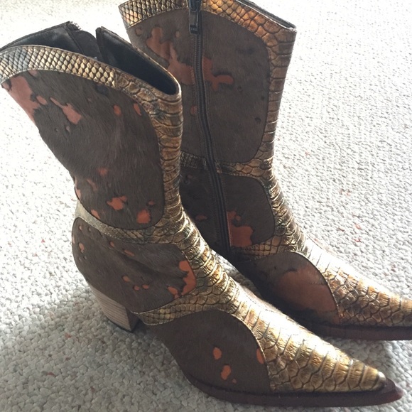 JUNO authentic cowboy boots. - Picture 1 of 4
