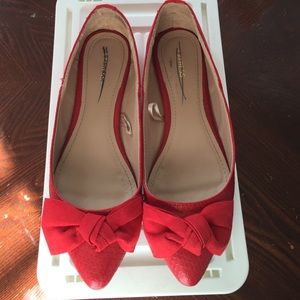 Cute red flats