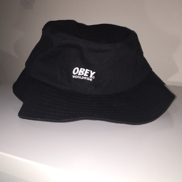OBEY black bucket hat