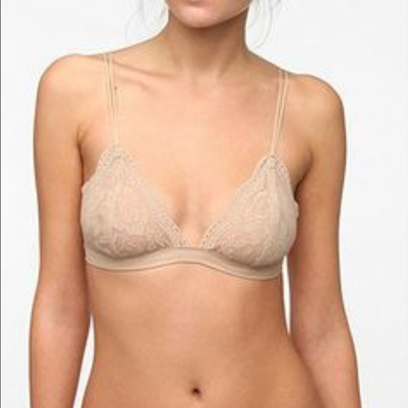 Beautiful lace sheer triangle Bralette  SALE - Picture 4 of 4