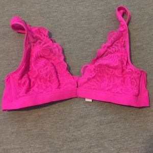 Hot pink Victoria's Secret brallete