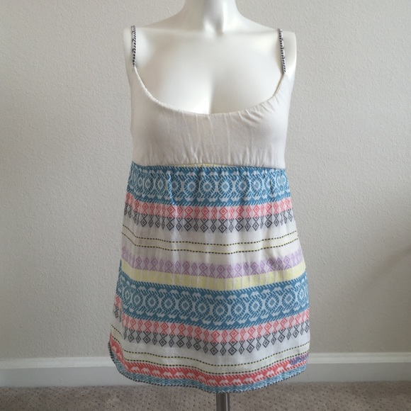 Tribal spaghetti strap