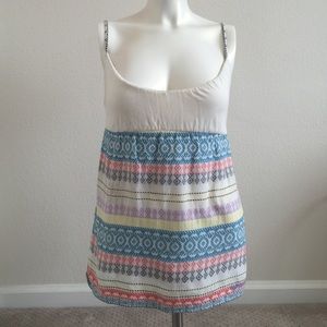 Tribal spaghetti strap