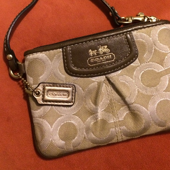 Coach wristlet