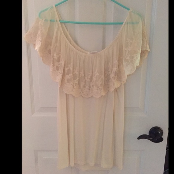 Off the shoulder top