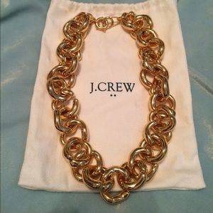 🎉HP🎉 💖 J Crew Gold Chain Link Necklace 💖