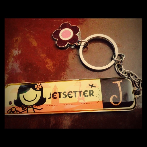 Letter keychain