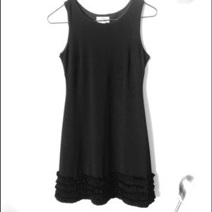 Black shift dress