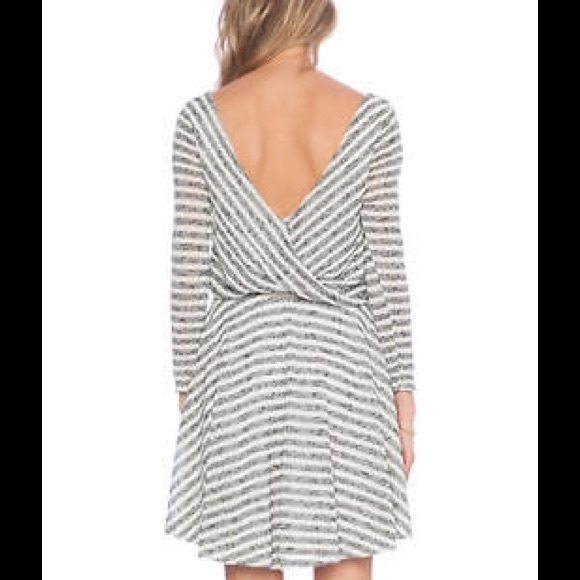 Free People Maverick Deep V Criss Cross Dress - Picture 2 of 4