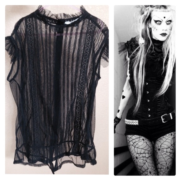 Vintage Gothic Lolita Blouse