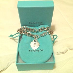 REDUCED! Tiffany & Co. Heart Tag Charm Bracelet