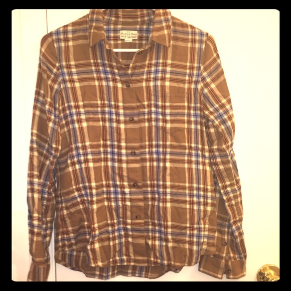 Madewell flannel shirt, NWOT