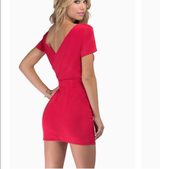 Red dress