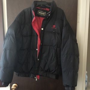 Black Unisex Timberland Featherdown Jacket.