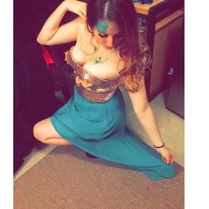 Mermaid Halloween costume (TOP ONLY)