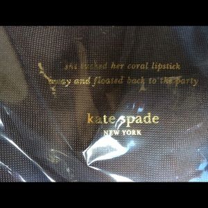 Kate spade dust bag