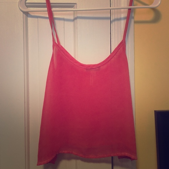 See through crop top!