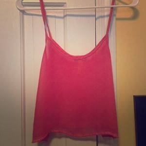 See through crop top!