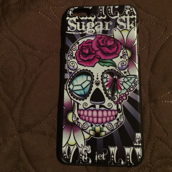 iPhone 6 Plus colorful skull case