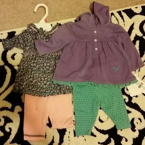 Sold **0-3 3 month long sleeve outifts